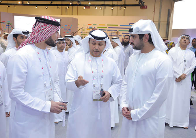 Sheikh Maktoum at GITEX Technology Week, 2019